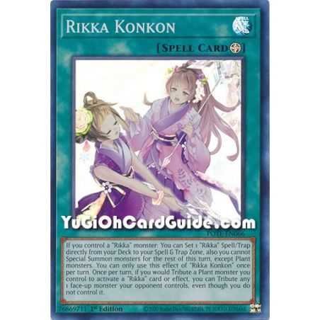 Rikka Konkon (Super Rare) – Power of the Elements | Carta YUGIOH en México
