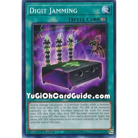 Digit Jamming – Power of the Elements | Carta YUGIOH en México