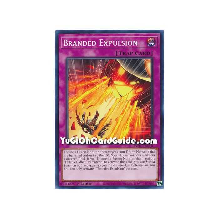 Branded Expulsion (Common) – Power of the Elements | Carta YUGIOH en México