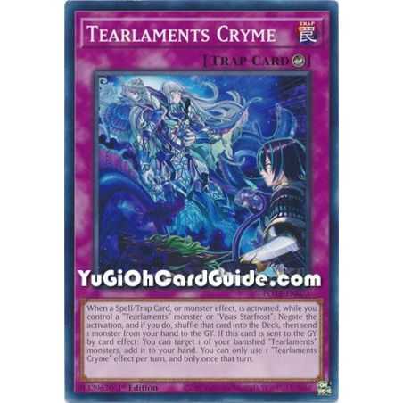 Tearlaments Cryme (Common) – Power of the Elements | Carta YUGIOH en México