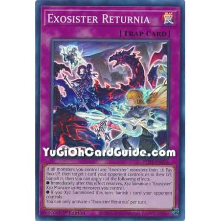 Exosister Returnia (Super Rare) – Power of the Elements | Carta YUGIOH en México
