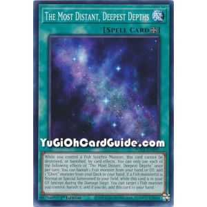 The Most Distant, Deepest Depths (Common) – Power of the Elements | Carta YUGIOH en México