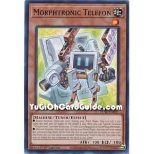 Morphtronic Telefon (Common) – Power of the Elements | Carta YUGIOH en México