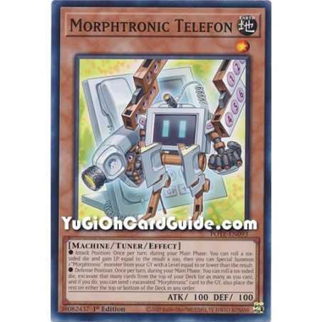 Morphtronic Telefon (Common) – Power of the Elements | Carta YUGIOH en México