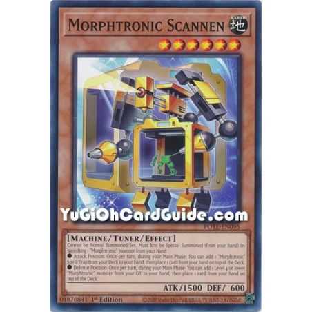 Morphtronic Scannen (Common) – Power of the Elements | Carta YUGIOH en México