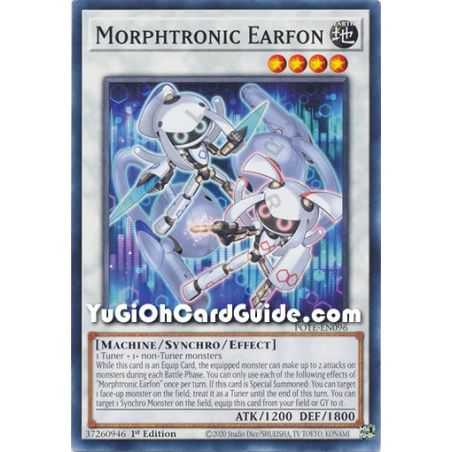 Morphtronic Earfon (Common) – Power of the Elements | Carta YUGIOH en México