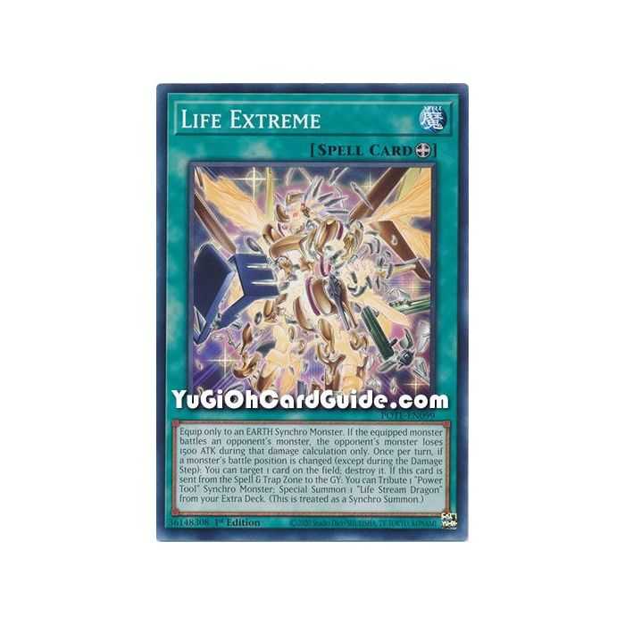 Life Extreme (Common) – Power of the Elements | Carta YUGIOH en México
