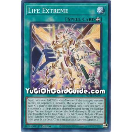 Life Extreme (Common) – Power of the Elements | Carta YUGIOH en México