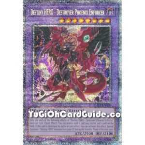 Destiny HERO - Destroyer Phoenix Enforcer (Starlight Rare) – Power of the Elements | Carta YUGIOH en México