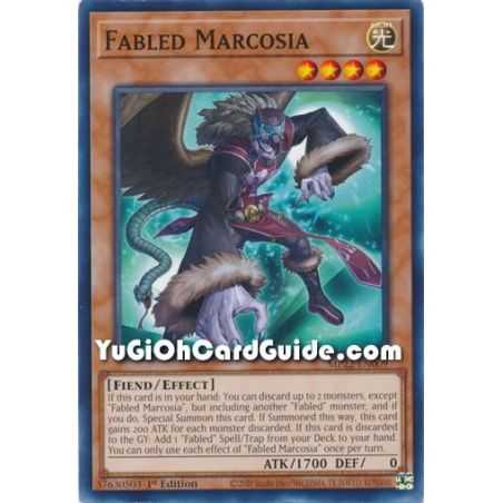Fabled Marcosia (Common) – 2019 Gold Sarcophagus Mega Pack | Carta YUGIOH en México