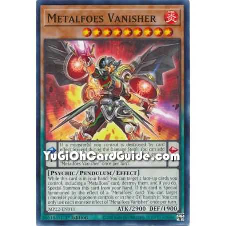 Metalfoes Vanisher (Common) – 2019 Gold Sarcophagus Mega Pack | Carta YUGIOH en México