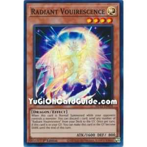 Radiant Vouirescence (Super Rare) – 2019 Gold Sarcophagus Mega Pack | Carta YUGIOH en México