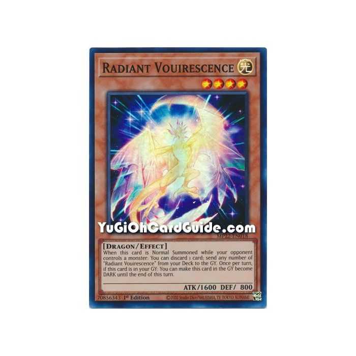 Radiant Vouirescence (Super Rare) – 2019 Gold Sarcophagus Mega Pack | Carta YUGIOH en México