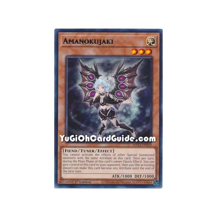Amanokujaki (Rare) – 2019 Gold Sarcophagus Mega Pack | Carta YUGIOH en México