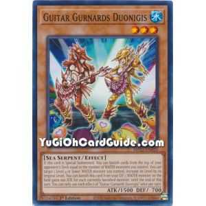 Guitar Gurnards Duonigis (Common) – 2019 Gold Sarcophagus Mega Pack | Carta YUGIOH en México