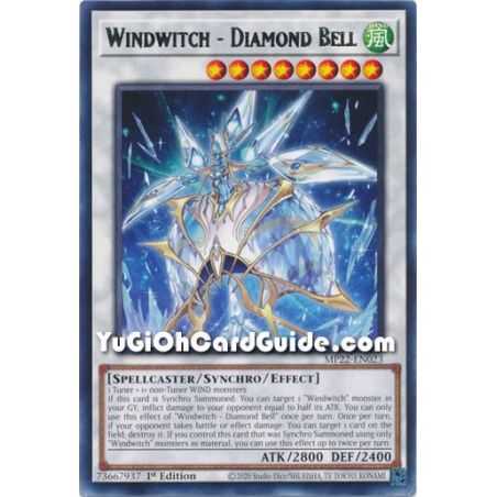 Windwitch - Diamond Bell (Rare) – 2019 Gold Sarcophagus Mega Pack | Carta YUGIOH en México