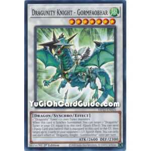 Dragunity Knight - Gormfaobhar (Common) – 2019 Gold Sarcophagus Mega Pack | Carta YUGIOH en México