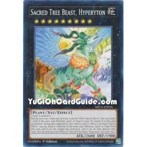 Sacred Tree Beast, Hyperyton (Common) – 2019 Gold Sarcophagus Mega Pack | Carta YUGIOH en México