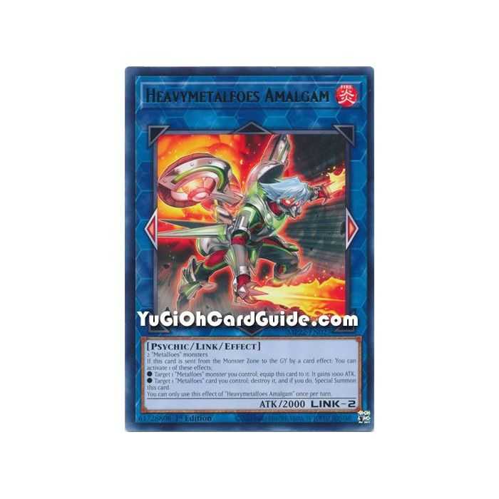 Heavymetalfoes Amalgam (Rare) – 2019 Gold Sarcophagus Mega Pack | Carta YUGIOH en México