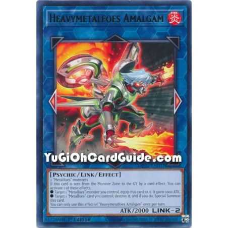 Heavymetalfoes Amalgam (Rare) – 2019 Gold Sarcophagus Mega Pack | Carta YUGIOH en México