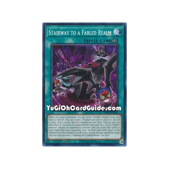 Stairway to a Fabled Realm (Common) – 2019 Gold Sarcophagus Mega Pack | Carta YUGIOH en México