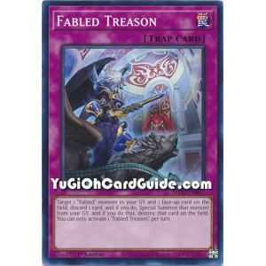 Fabled Treason (Common) – 2019 Gold Sarcophagus Mega Pack | Carta YUGIOH en México