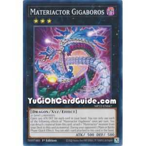 Materiactor Gigaboros (Common) – 2019 Gold Sarcophagus Mega Pack | Carta YUGIOH en México