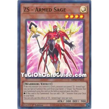 ZS - Armed Sage (Super Rare) – 2019 Gold Sarcophagus Mega Pack | Carta YUGIOH en México