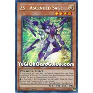ZS - Ascended Sage (Prismatic Secret Rare) – 2019 Gold Sarcophagus Mega Pack | Carta YUGIOH en México