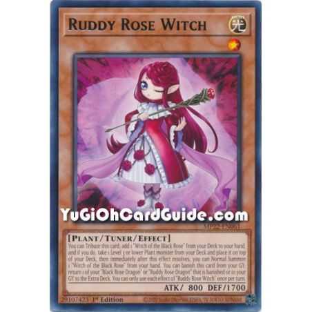 Ruddy Rose Witch (Rare) – 2019 Gold Sarcophagus Mega Pack | Carta YUGIOH en México