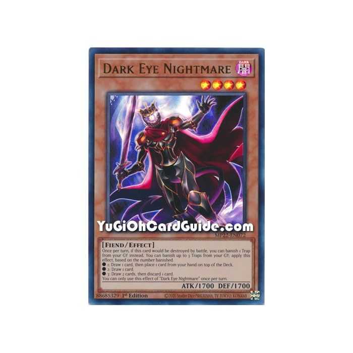 Dark Eye Nightmare (Ultra Rare) – 2019 Gold Sarcophagus Mega Pack | Carta YUGIOH en México