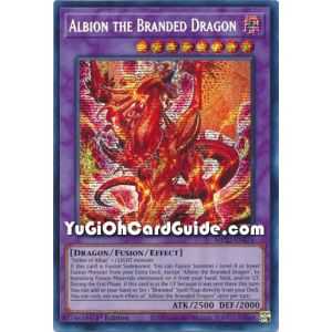 Albion the Branded Dragon (Prismatic Secret Rare) – 2019 Gold Sarcophagus Mega Pack | Carta YUGIOH en México
