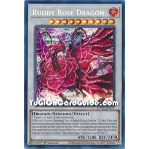 Ruddy Rose Dragon (Prismatic Secret Rare) – 2019 Gold Sarcophagus Mega Pack | Carta YUGIOH en México