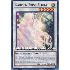 Garden Rose Flora (Rare) – 2019 Gold Sarcophagus Mega Pack | Carta YUGIOH en México
