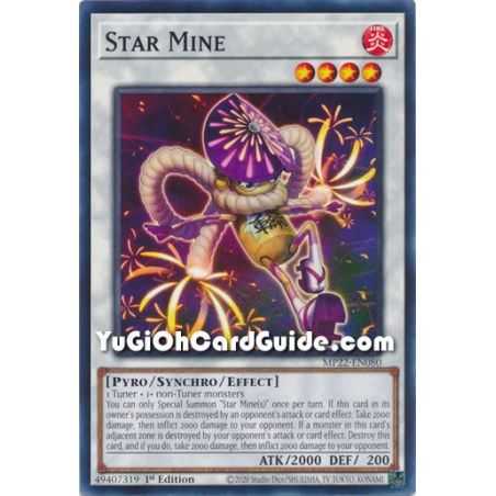 Star Mine (Common) – 2019 Gold Sarcophagus Mega Pack | Carta YUGIOH en México