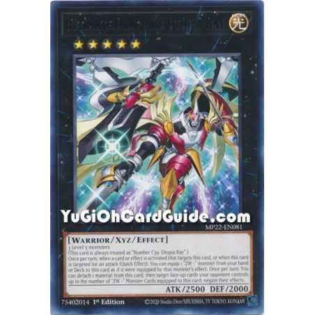 Ultimate Dragonic Utopia Ray (Rare) – 2019 Gold Sarcophagus Mega Pack | Carta YUGIOH en México