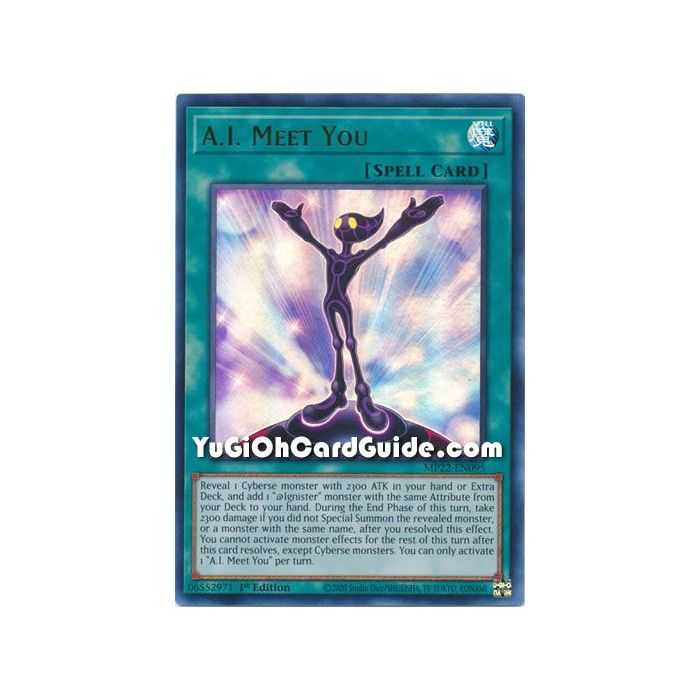 A.I. Meet You (Ultra Rare) – 2019 Gold Sarcophagus Mega Pack | Carta YUGIOH en México