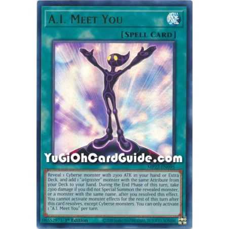 A.I. Meet You (Ultra Rare) – 2019 Gold Sarcophagus Mega Pack | Carta YUGIOH en México