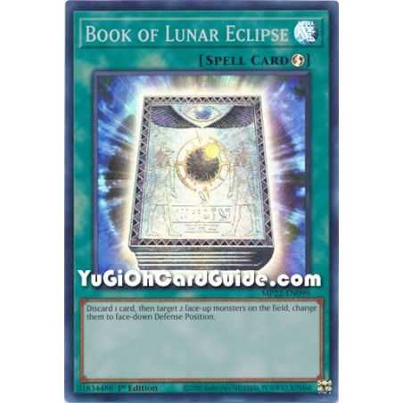 Book of Lunar Eclipse (Super Rare) – 2019 Gold Sarcophagus Mega Pack | Carta YUGIOH en México