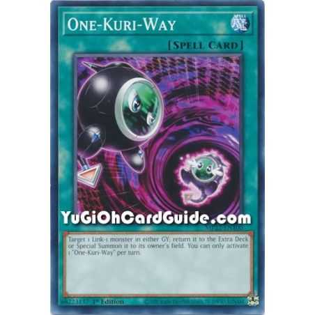 One-Kuri-Way (Common) – 2019 Gold Sarcophagus Mega Pack | Carta YUGIOH en México