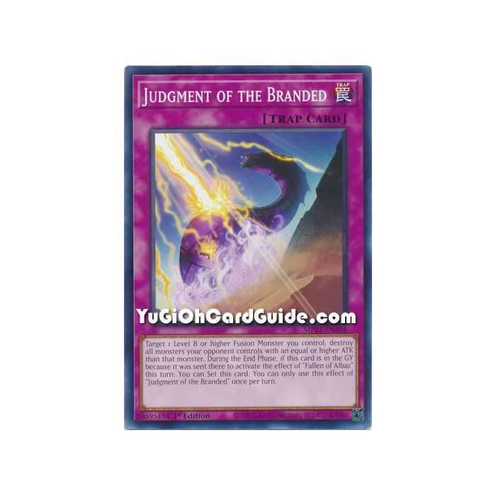 Judgment of the Branded (Common) – 2019 Gold Sarcophagus Mega Pack | Carta YUGIOH en México