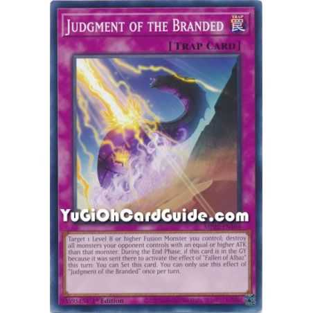 Judgment of the Branded (Common) – 2019 Gold Sarcophagus Mega Pack | Carta YUGIOH en México