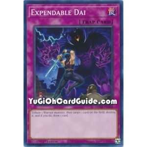 Expendable Dai (Common) – 2019 Gold Sarcophagus Mega Pack | Carta YUGIOH en México