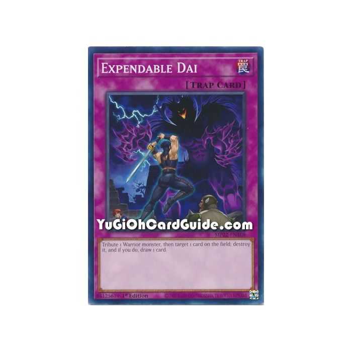 Expendable Dai (Common) – 2019 Gold Sarcophagus Mega Pack | Carta YUGIOH en México