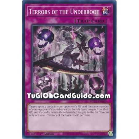 Terrors of the Underroot (Common) – 2019 Gold Sarcophagus Mega Pack | Carta YUGIOH en México