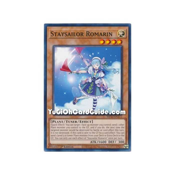 Staysailor Romarin (Common) – 2019 Gold Sarcophagus Mega Pack | Carta YUGIOH en México