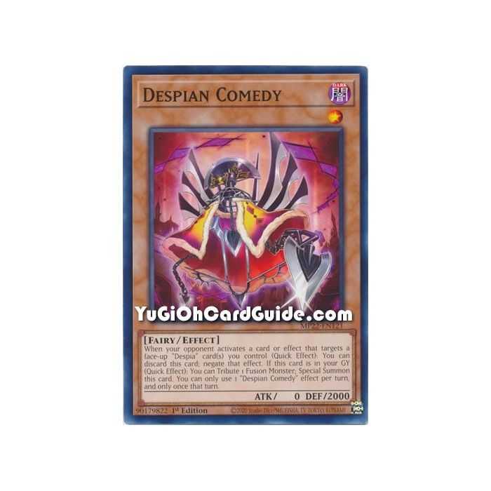 Despian Comedy (Common) – 2019 Gold Sarcophagus Mega Pack | Carta YUGIOH en México