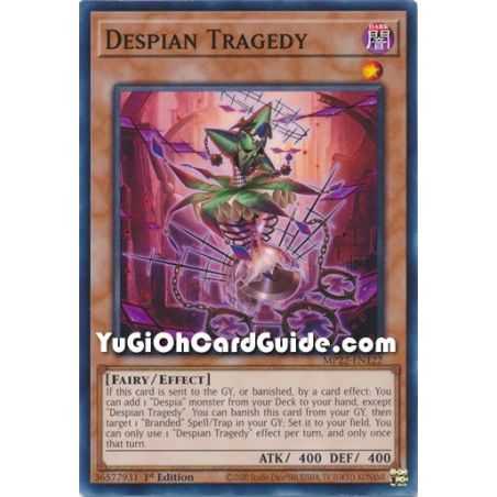 Despian Tragedy (Common) – 2019 Gold Sarcophagus Mega Pack | Carta YUGIOH en México