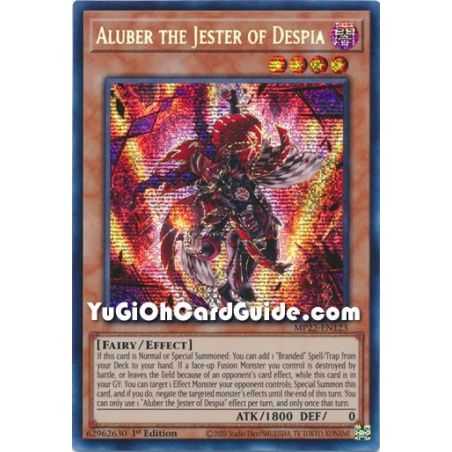 Aluber the Jester of Despia (Prismatic Secret Rare) – 2019 Gold Sarcophagus Mega Pack | Carta YUGIOH en México