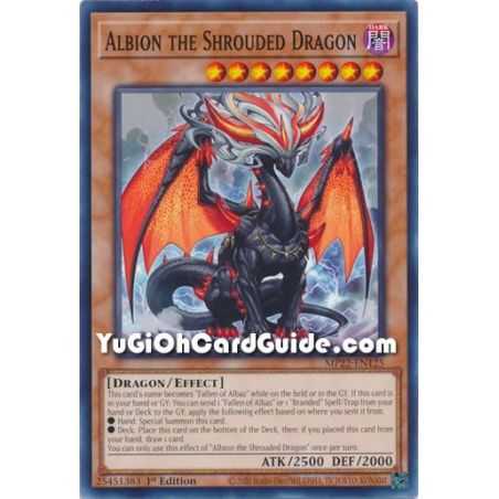 Albion the Shrouded Dragon (Common) – 2019 Gold Sarcophagus Mega Pack | Carta YUGIOH en México